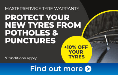 10% off Tyre Price With MasterService