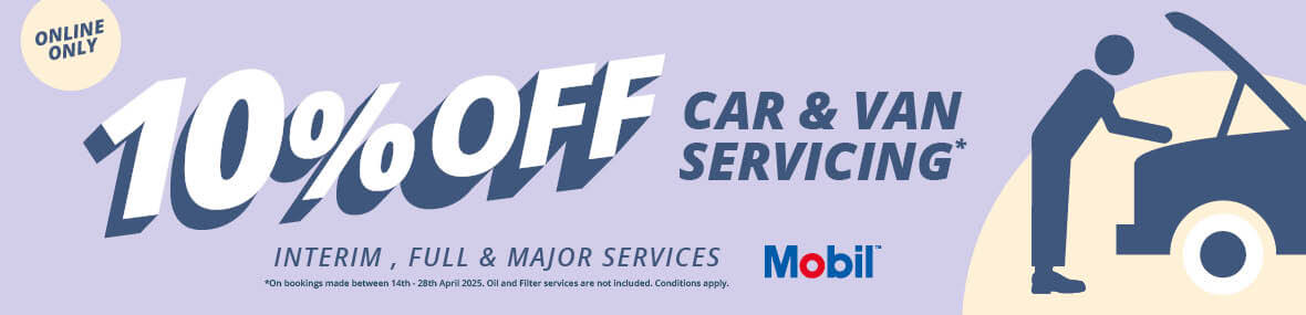 10% off Servicing Offer