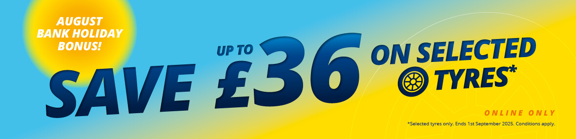 Bank holiday tyre offer