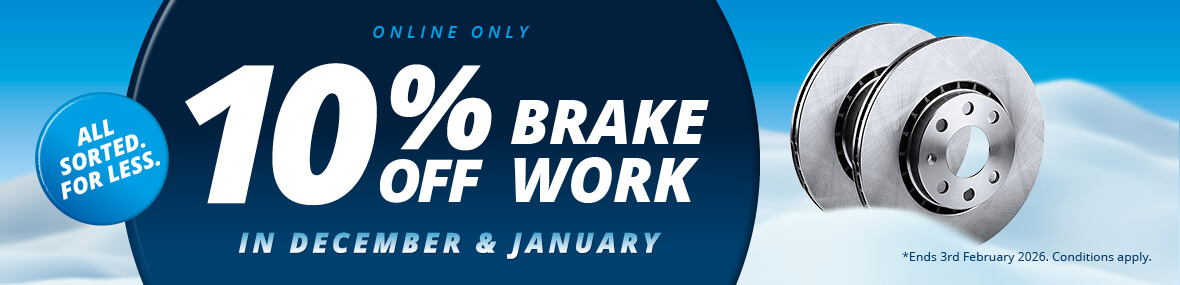 10% off Brakes