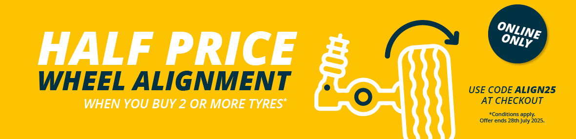 Half Price Wheel Alignment