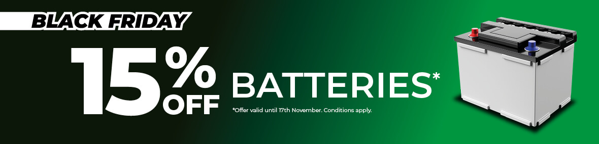 Black Friday Batteries Offer