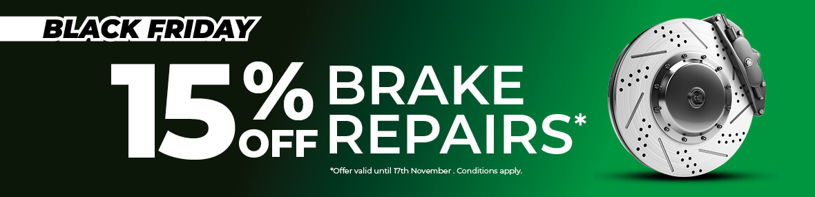 Black Friday Brake Repairs Offer