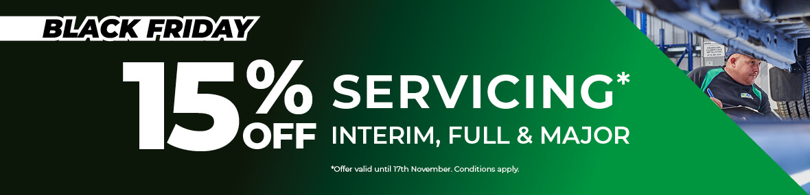 Black Friday Servicing Offer