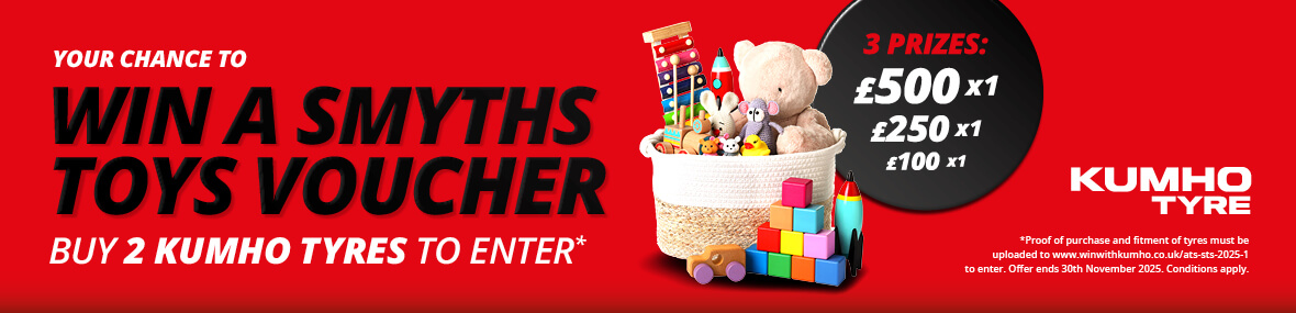 Kumho Smyths Toys Voucher Prize Draw