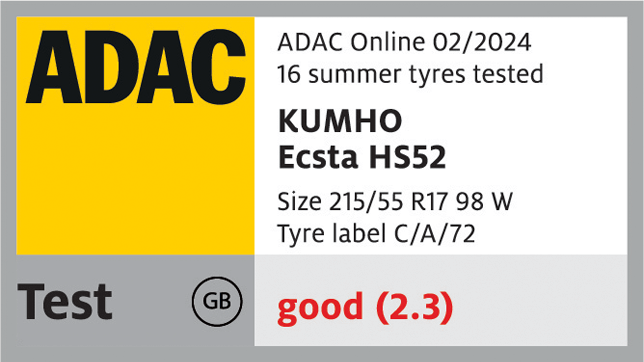 KUMHO ECSTA HS52 Tyres | ATS Euromaster
