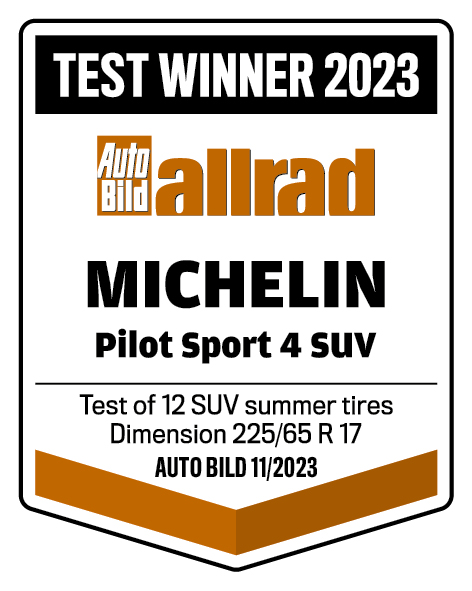 Pilot Sport 4 SUV Award