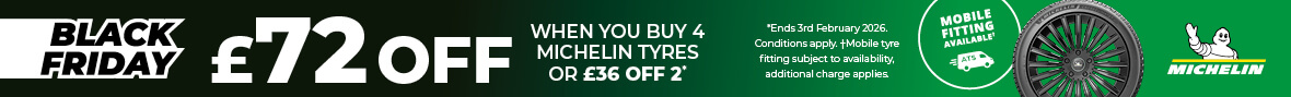 Michelin £36 Off 2 Tyres