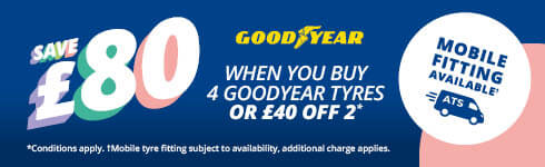 Goodyear Easter £40 off 2-3