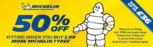 Michelin Half Price Fitting - 2-4