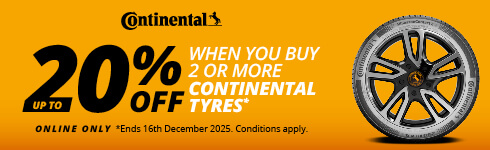Continental 10% Off 2-3 Tyres