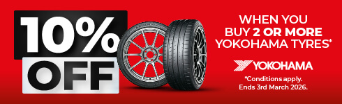 Yokohama - 10% Tyres Offer