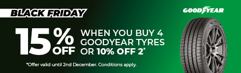 Goodyear 10% Off 2-3 Tyres