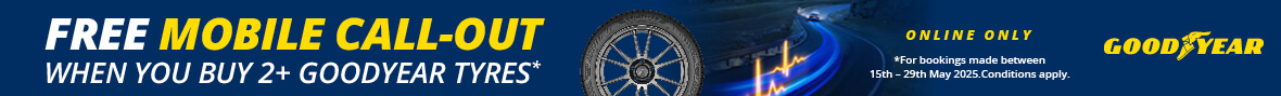 Goodyear Free Mobile Fitting May Bank Holiday Offer