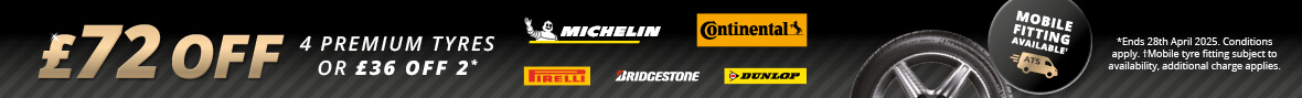 Premium Free Fitting 2-4 tyres