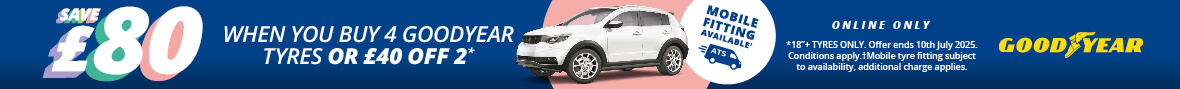 Goodyear Summer £40 off 2-3