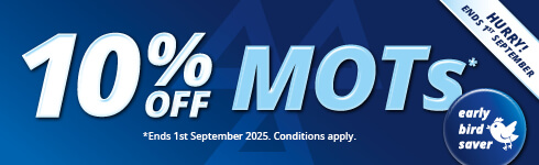10% off MOT