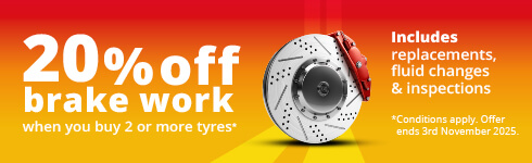 20% off Brakes