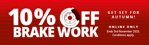 10% Off All Brakes