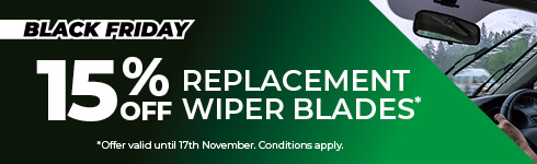 15% Off Wiper Blades Black Friday
